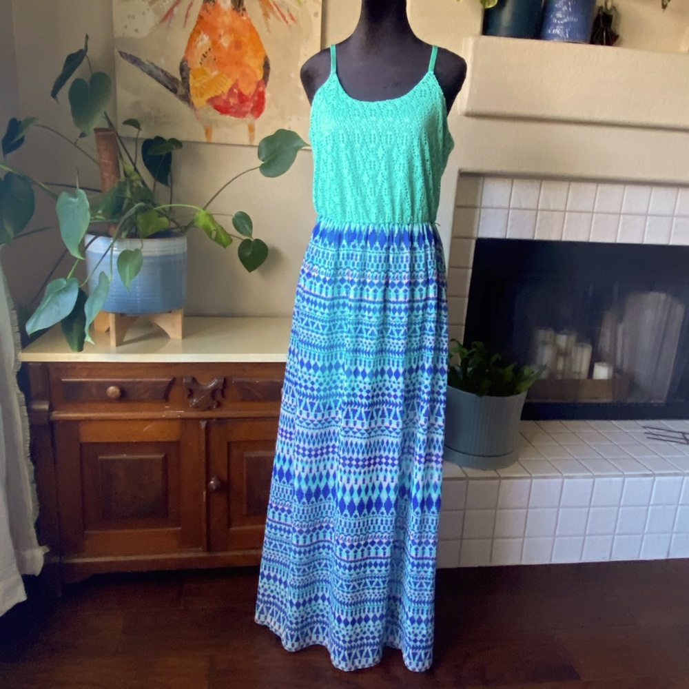 Colourful summer dress